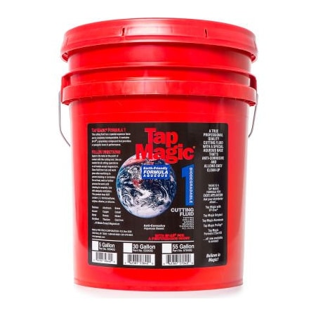 Steco Corporation Tap Magic Formula 1 Aqueous Cutting Fluid, 5 Gallon 50640Q